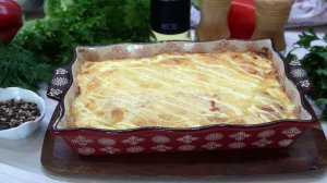 Запеканка из куриного филе с сыром