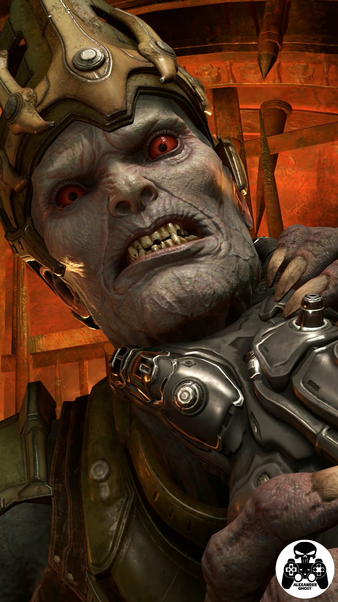 DOOM Eternal Палач Рока ликвидирует первого адского жреца Деага Нилокса #doometernalshorts смотреть онлайн