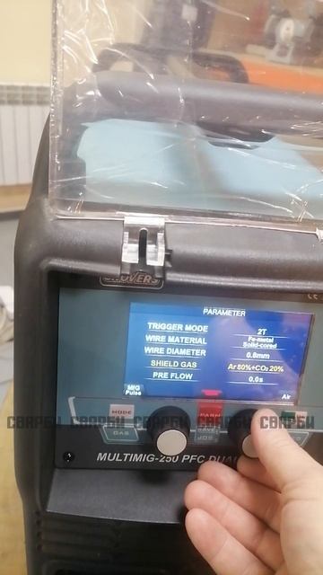 Сварочный полуавтомат MULTIMIG-250 PFC DUAL PULSE SYN GROVERS — проверяем на сварку