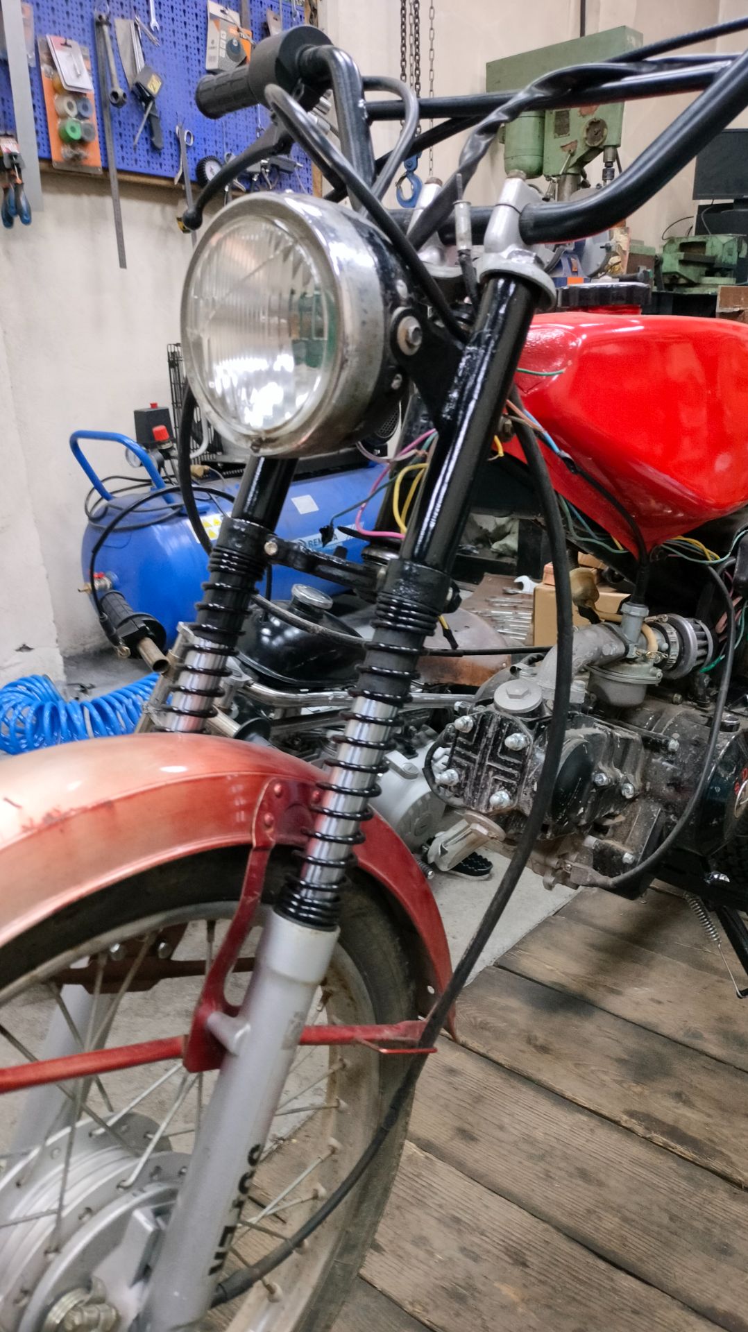 китайская вилка на советский мопед смотреть онлайн