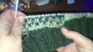 Вяжу ТАПОЧКИ двумя спицами с одним швом, с утеплением из нутри