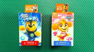 ЩЕНЯЧИЙ ПАТРУЛЬ Sweet Box с МАРШЕЛЛОМ и РАЙДЕРОМ! Распаковка игрушек + ВКУСНЫЙ мармелад