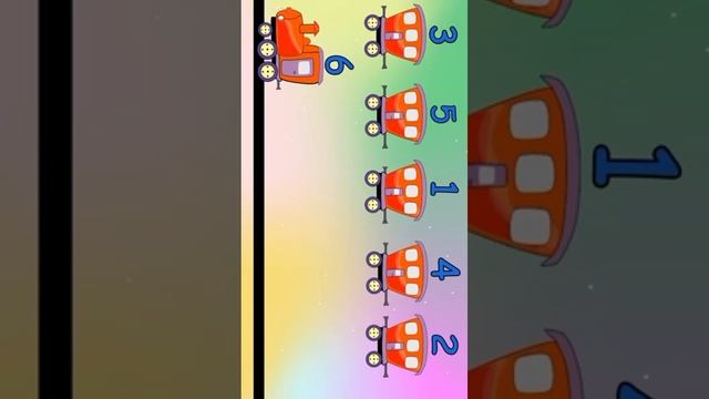 Считаем вагончики. Урок-закрепление. смотреть онлайн