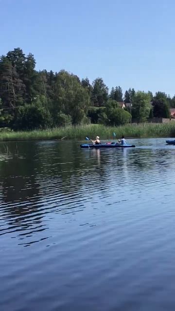Ленобласть. Хвойное. 27.07.2024. Река Вуокса. На байдарках к малому порогу. Инструктаж по ходу
