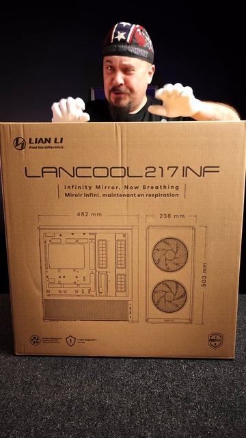 Lian Li Lancool 217 INF (Инфинити) — распаковка и первый взгляд смотреть онлайн