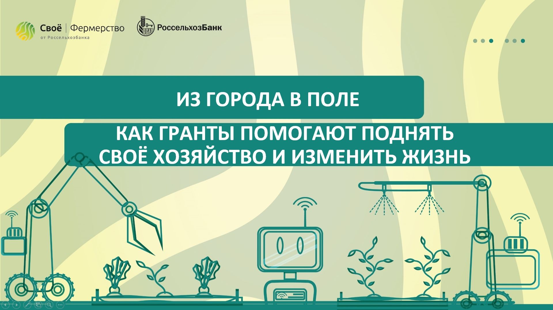 Из города в поле: как гранты помогают поднять своё хозяйство и изменить жизнь смотреть онлайн