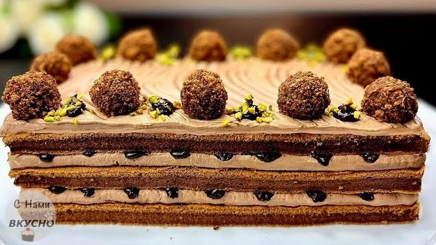 Самый ВЛАЖНЫЙ торт БЕЗ ПРОПИТКИ за 15 минут! МАЛО КТО ЗНАЕТ ЭТОТ СПОСОБ! Можно есть сразу! смотреть онлайн