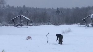 поимка форели на жерлицу