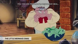 Отрывок из мультфильма "Русалочка" 1989