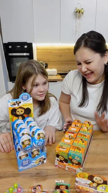 Целая гора вкусняшек с Чебурашкой!😂😂😂 смотреть онлайн