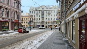 Прогулка по Санкт-Петербургу зимой
