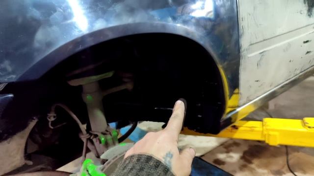 Кузовной ремонт Калины. часть 7. ( крылья) смотреть онлайн