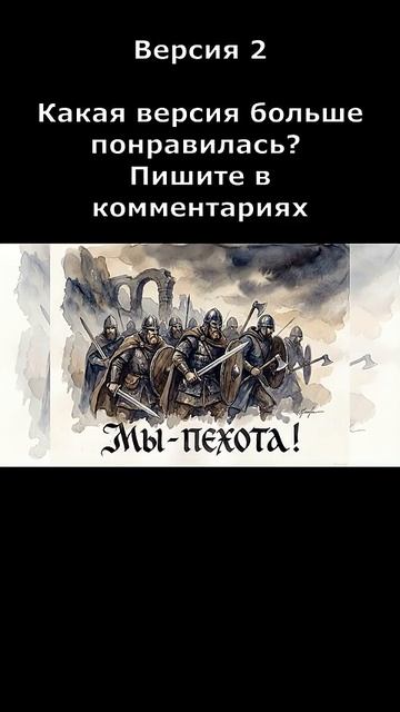 Мы   пехота! (вариант 2) смотреть онлайн