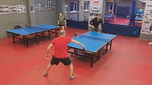 отбор Корсовский В. (549) - Финашко И. (421) 13.01 настольный теннис на Левашовском, Санкт-Петербург