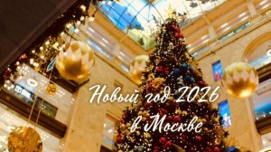 ВЛОГ: Москва и первые минуты 2026 года
