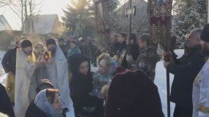 Крестный ход прихожан Храма Рождества Христова 07 января 2024 года