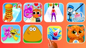🌈Sprunki & Well Challendge & Burger Master & Bubbu & Pou & ThiefPuzzle & Twerk