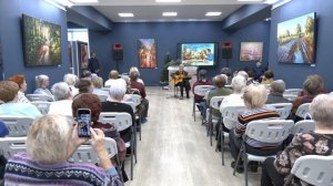 «Гриль-Бард» для своих. Праздничный концерт провели в библиотеке Ивантеевки