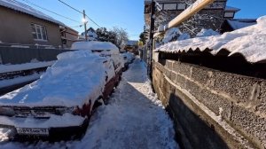 Заснеженное Лазаревское