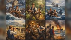 Жюль Верн - Пятнадцатилетний капитан