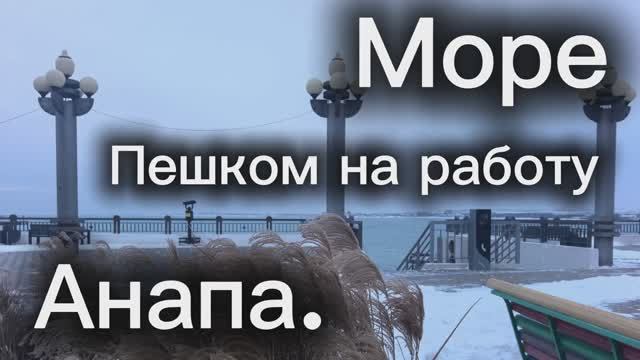 На работу пешком через весь город.  Море. Дельфины. смотреть онлайн