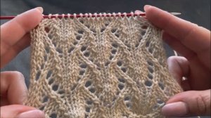 🧶ИНТЕРЕСНЫЙ АЖУРНЫЙ УЗОР😍