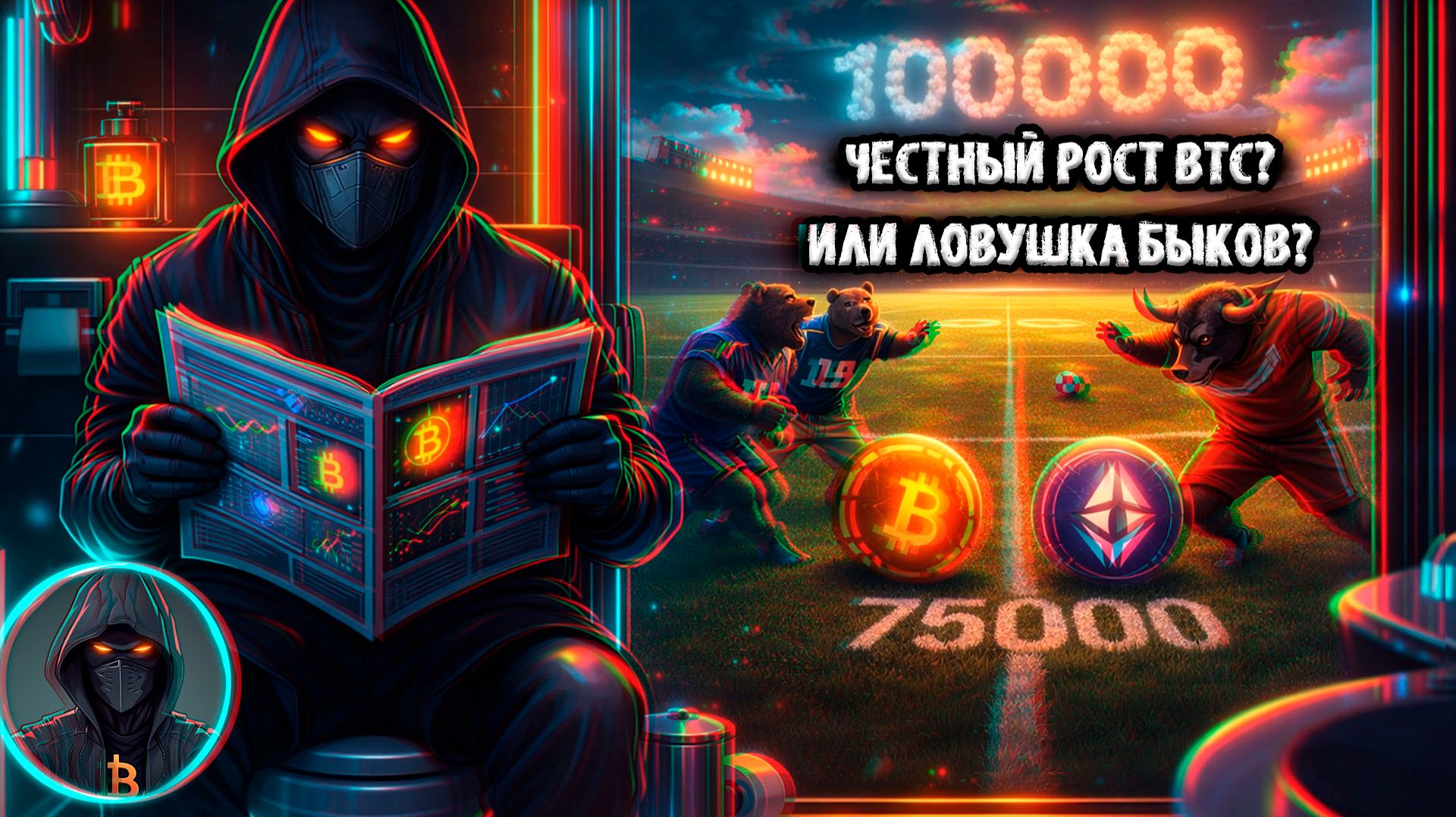  ЧЕСТНЫЙ РОСТ BTC ИЛИ ЛОВУШКА БЫКОВ Куда пойдет эфириум локально