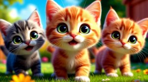 МЯУ! Самая Милая Песенка Про Котят Для Малышей! ! !