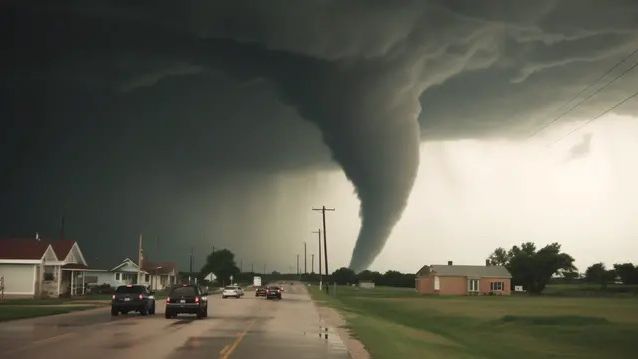 Гнев погоды Мощные Вихри Ураганы ТОРНАДО в 4К Розришении смотреть онлайн