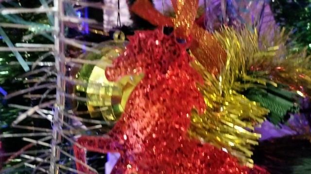 Красная лошадка.👍🌲Символ года ручной работы. смотреть онлайн