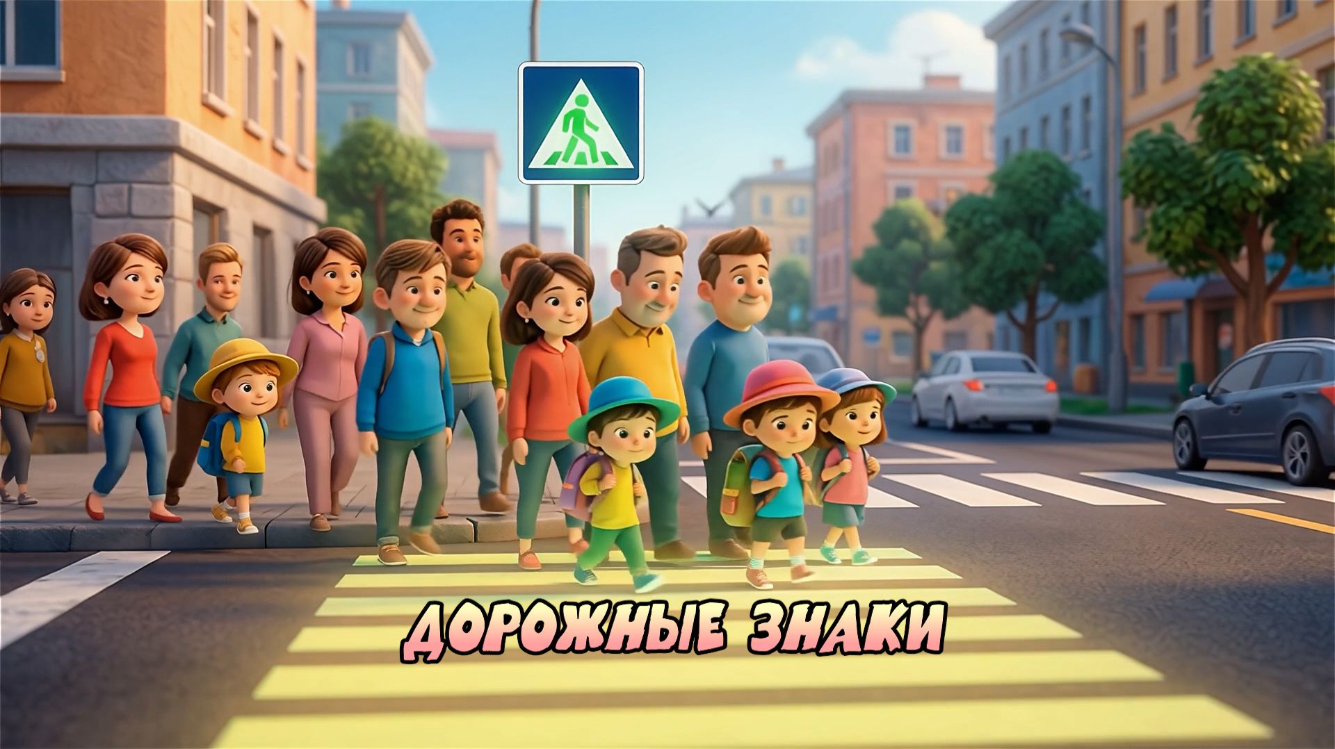 Дорожные знаки: Язык, который понимают все! 🚸🚗 | ПДД для детей | Окружающий мир 3 класс | Плешаков смотреть онлайн