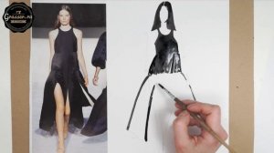Курс Fashion иллюстрация. Скетчинг. Часть 1