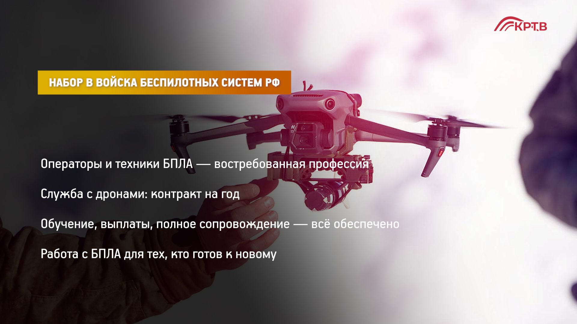 КРТВ. Набор в Войска беспилотных систем РФ смотреть онлайн