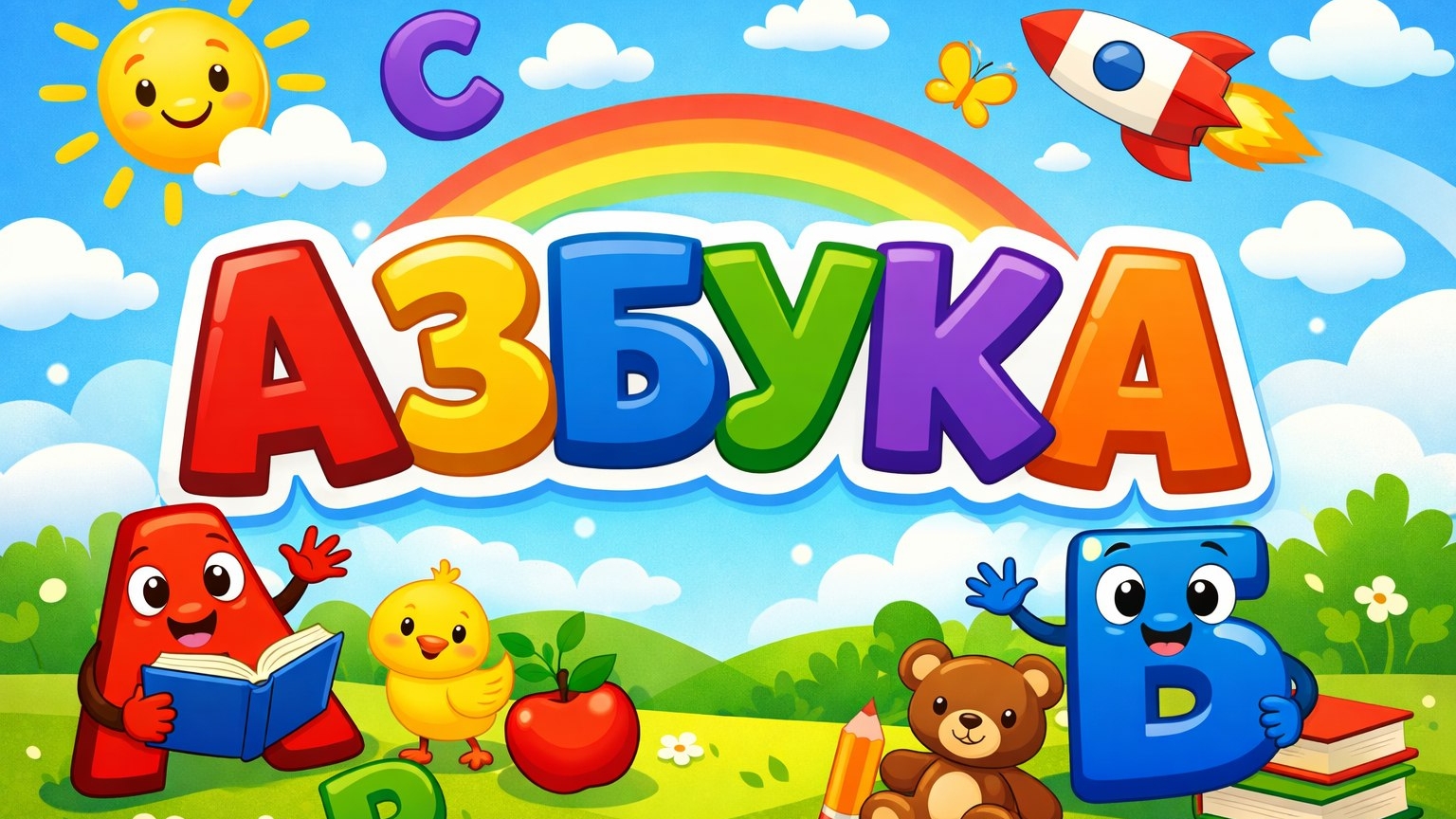 Сборник Азбука! Мультик для малышей смотреть онлайн