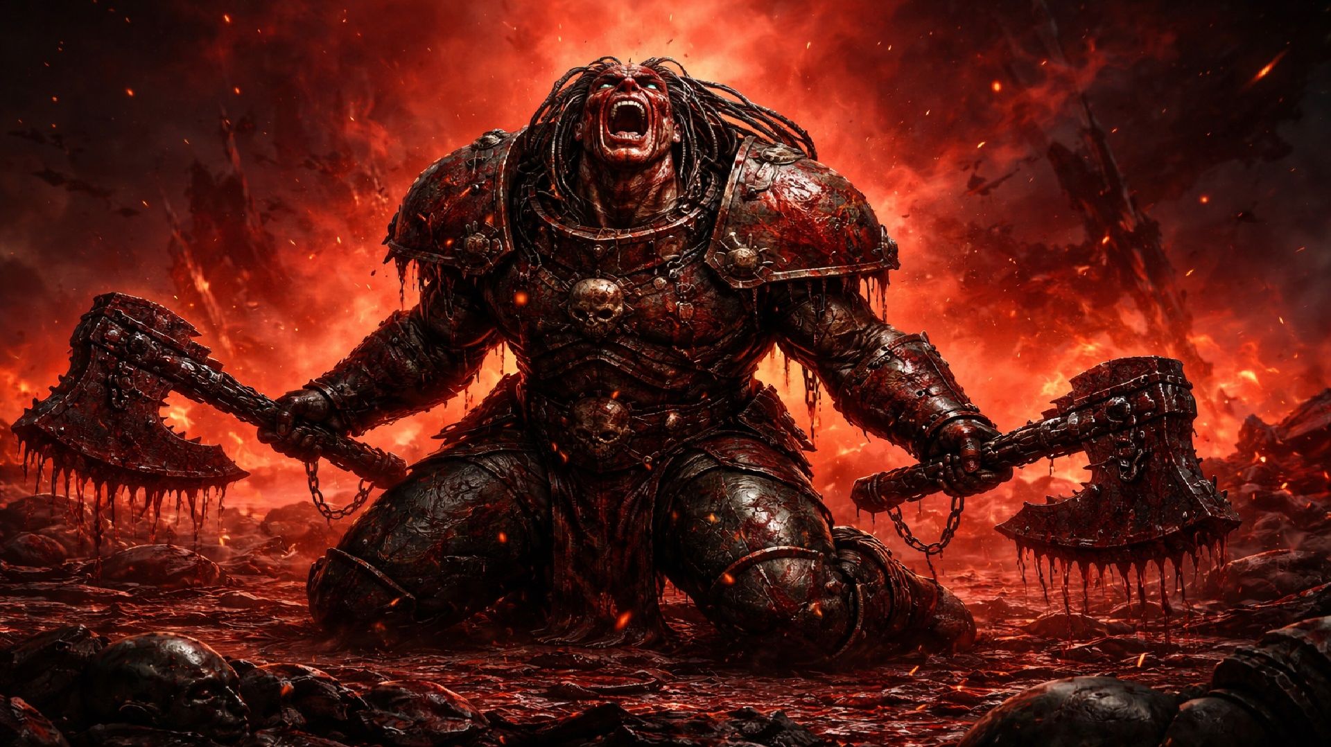 Suno AI - Old One Eye - XII / Ангрон / Angron Warhammer 40000 смотреть онлайн