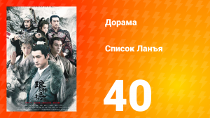 Список Ланъя 1 сезон 40 серия