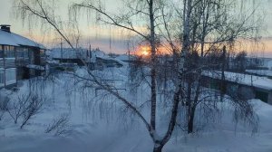 У нас в Кузбассе начались Крещенские морозы