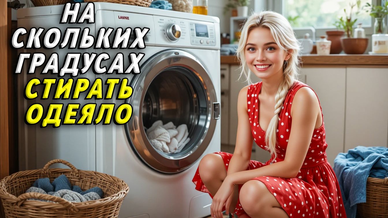 На скольких градусах стирать одеяло смотреть онлайн