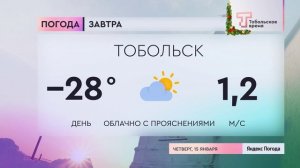 Прогноз погоды на 15 января