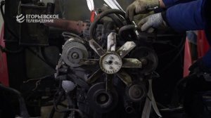 В Егорьевске продолжают убирать снег с дорог и тротуаров