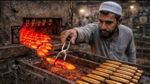 Удивительный процесс изготовления патронов на местной фабрике. Индия