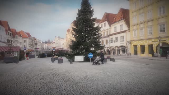 🇦🇹 Тихое зимнее утро в аутентичной Австрии 🇦🇹 Спокойное зимнее утро в Штайре! смотреть онлайн