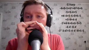 La Maritza - Sylvie Vartan на губной гармошке До + табы