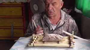 Плот Г. А. Федосеева на реке Мая