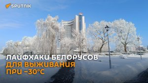 Меньше работать – больше сидеть дома: лайфхаки белорусов для выживания при –30°С