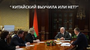 Что Си Цзиньпин советовал Лукашенко? // "САМОЕ ГЛАВНОЕ, чтобы выучить китайский!"