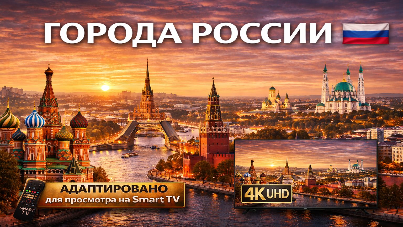 Города России | Видео в 4К (UHD) смотреть онлайн