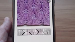 Узор ,, Листочки ,, спицами.