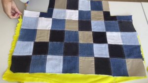 Большая тот-сумка из джинсов | Ручная работа, дизайн и экология