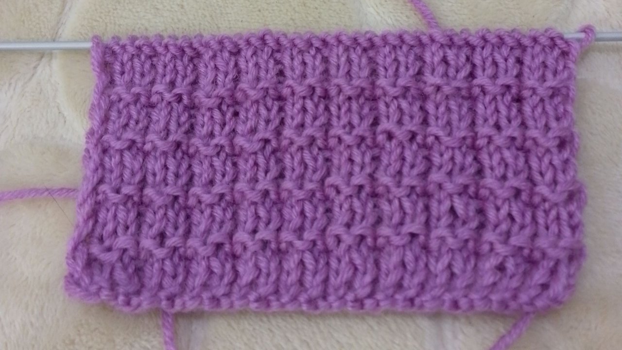 Узор спицами. Вафли смотреть онлайн